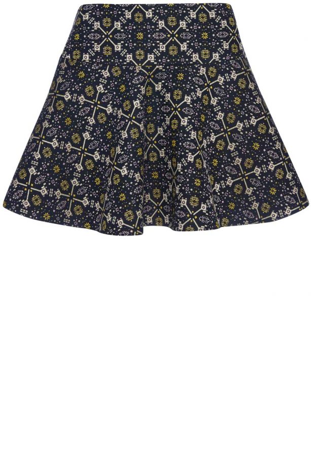 Primark Jacquard Gold Skirt, £14