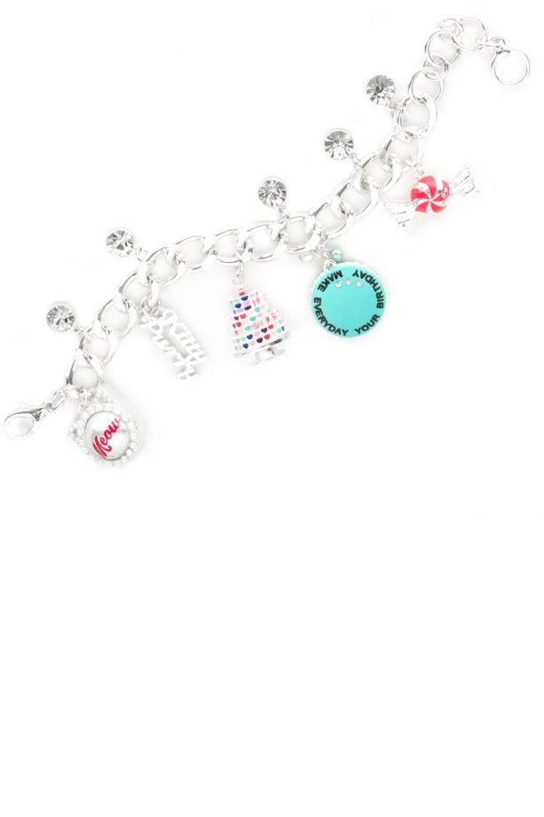 Katy Perry Kitten Silver Charm Bracelet