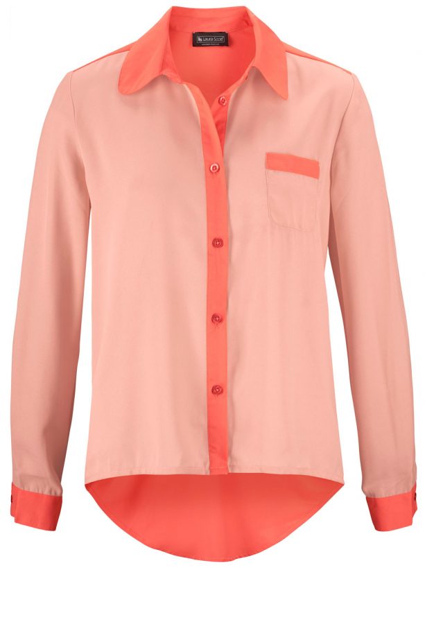 LookAgain.co.uk Colour Block Blouse By Laura Scott, £25