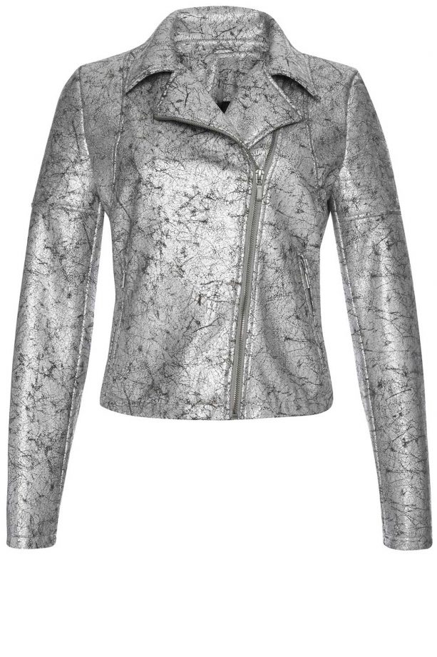 Primark Metallic Biker, £25