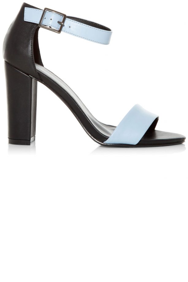 New Look Colour Block Ankle Strap Heels, £19.99