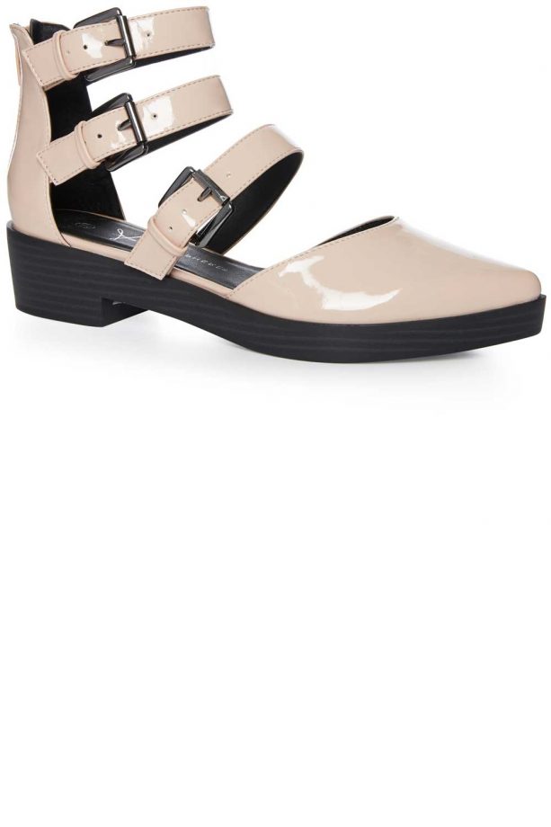 Primark Patent Triple Strap Shoe, £14
