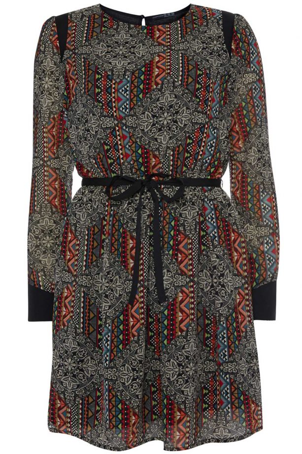 Primark Printed Chiffon Dress, £13