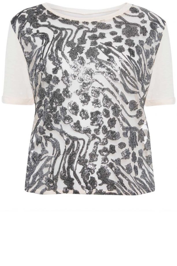 Primark Sequin Front Tee, £12