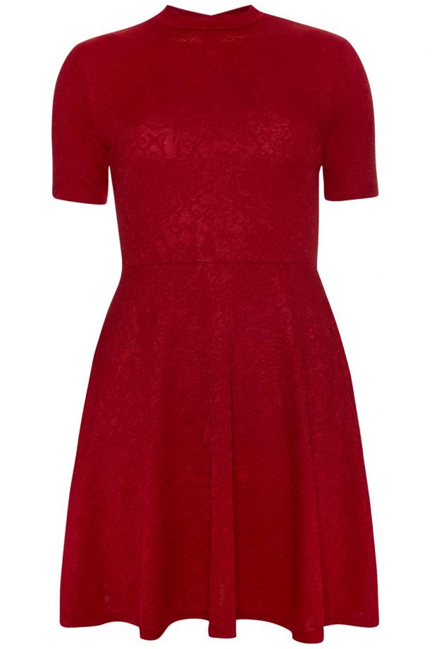 Primark Textured High Neck Dress, £10