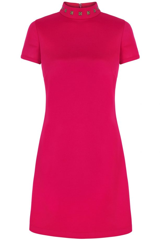 Very Fearne Cotton A-Line Scuba Stud Dress, £29