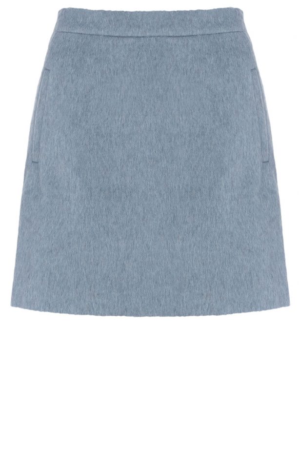 Warehouse Blue Skirt