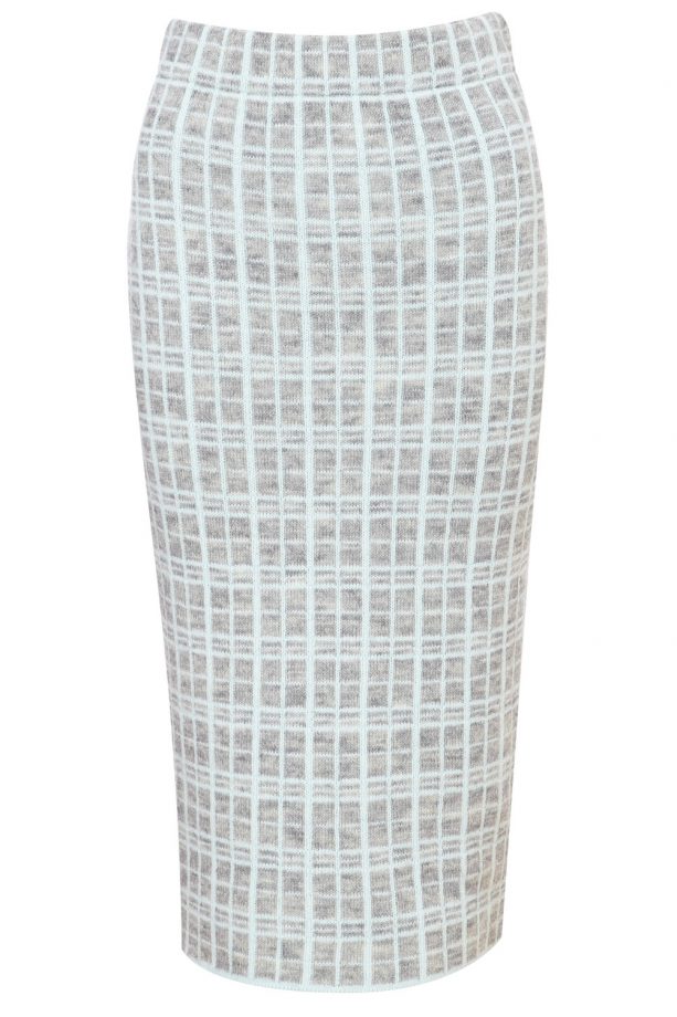 Warehouse Checked Pencil Skirt, £40