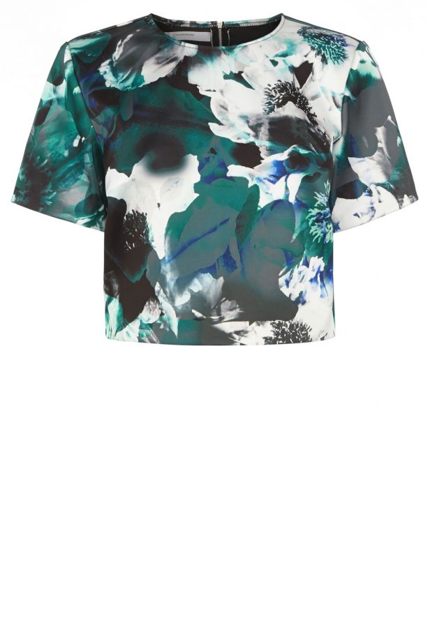 Warehouse Enlarged Floral Top, £55
