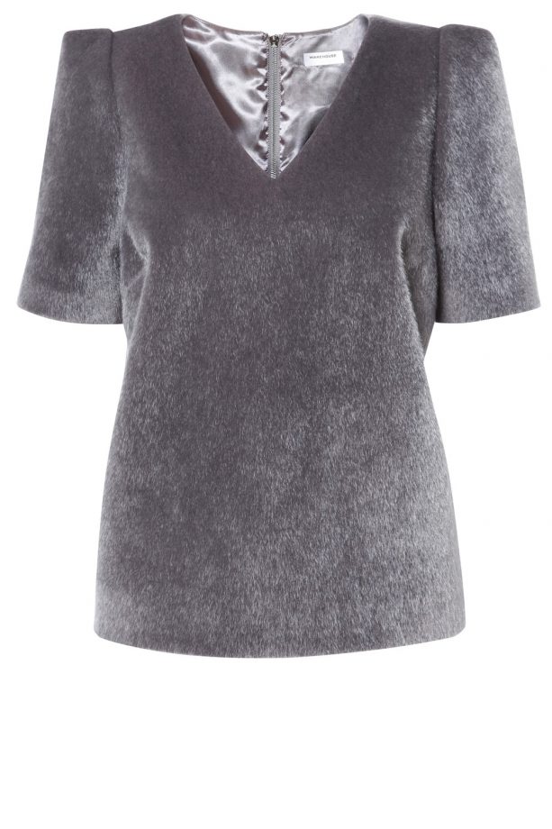 Warehouse Grey Blouse, £42