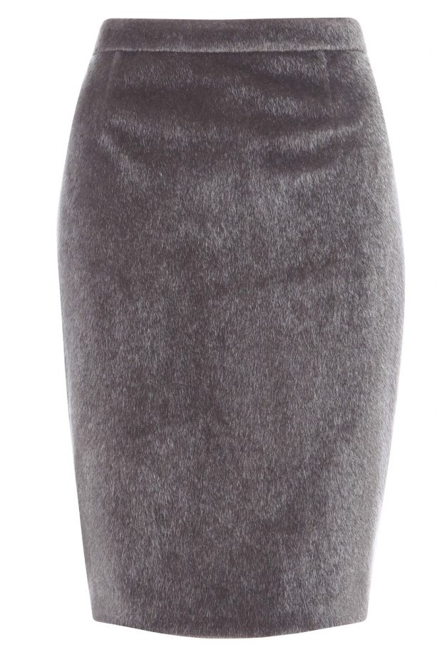 Warehouse Grey Pencil Skirt, £45