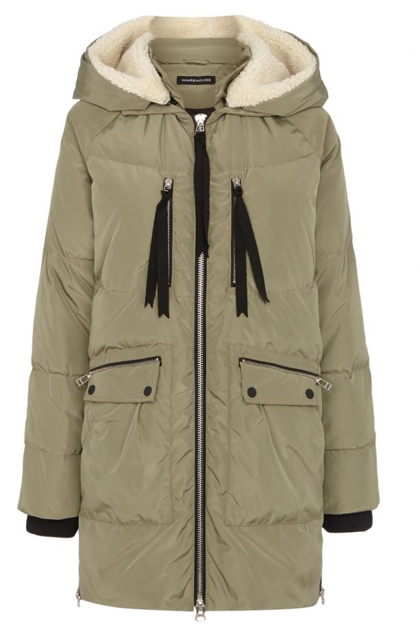 Warehouse Khaki Parka Jacket, £95