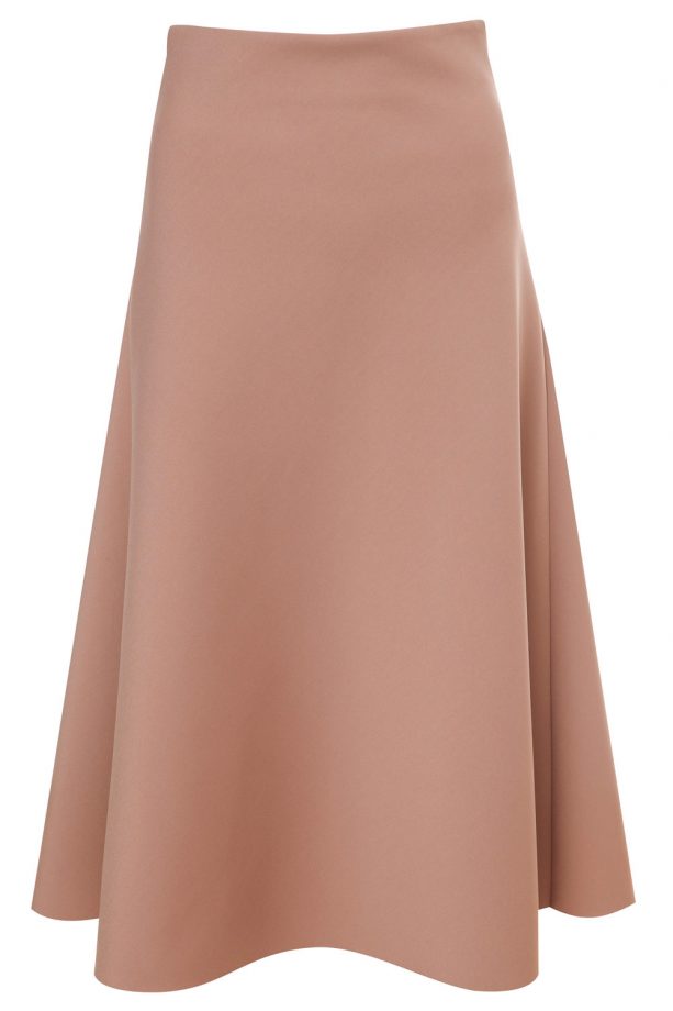 Warehouse Nude Midi Skirt, £55
