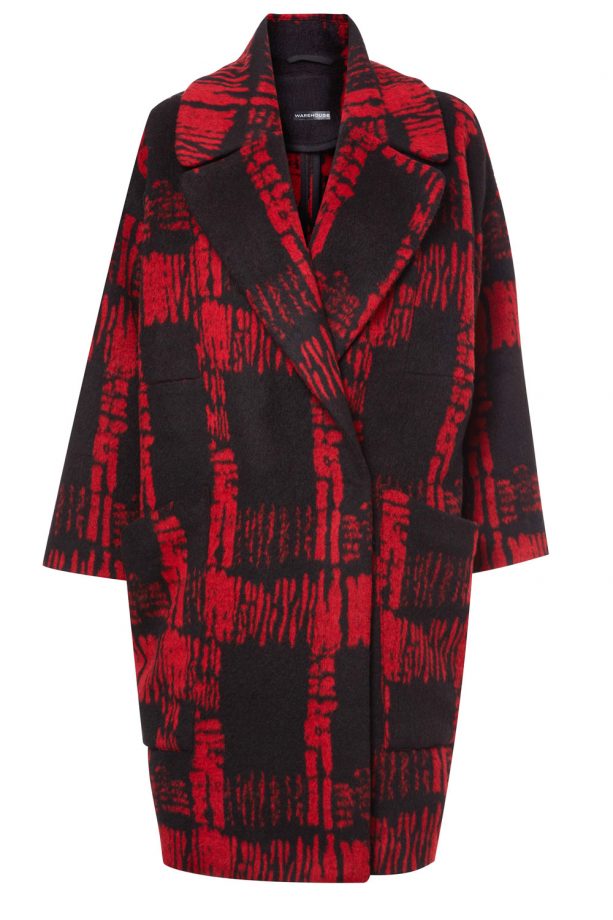 Warehouse Printed Coat