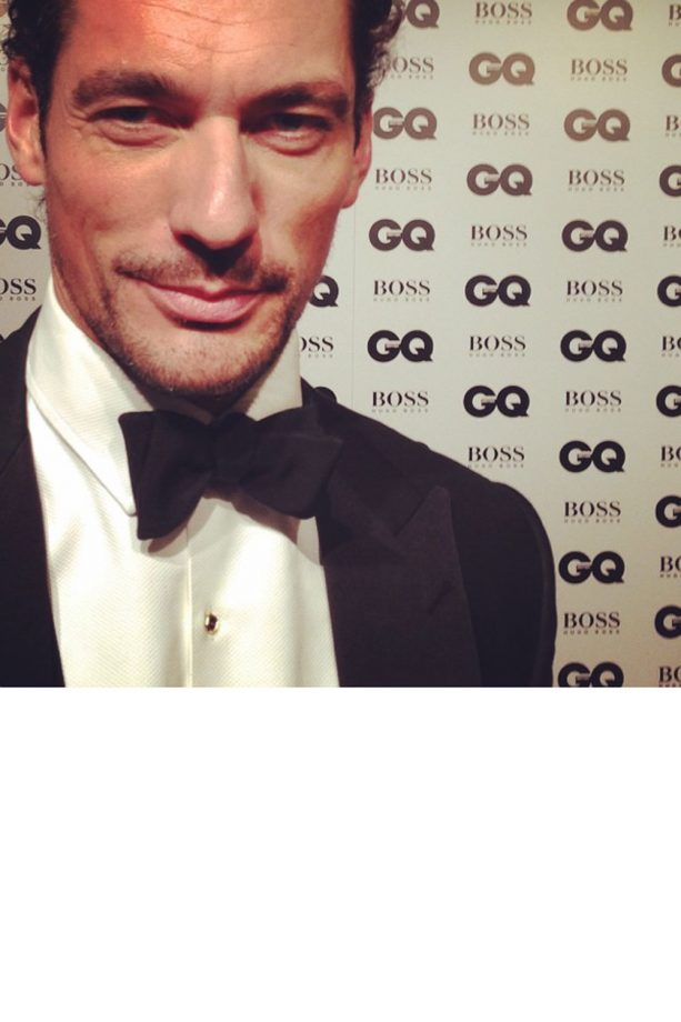 David Gandy Is Always Ready For A Close Up At The GQ Men Of The Year Awards, 2014