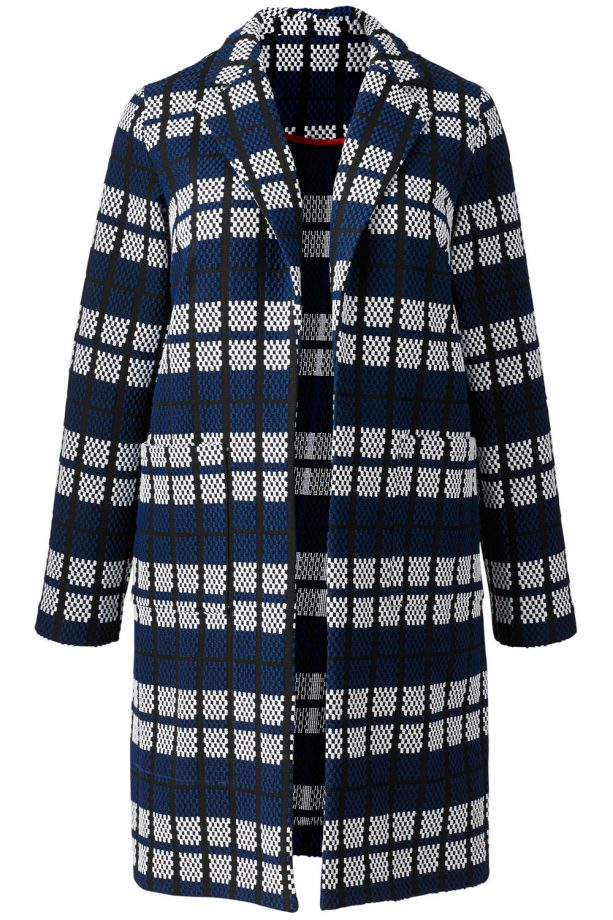 LOOK For Simply Be Grid Design Check Coat, £75