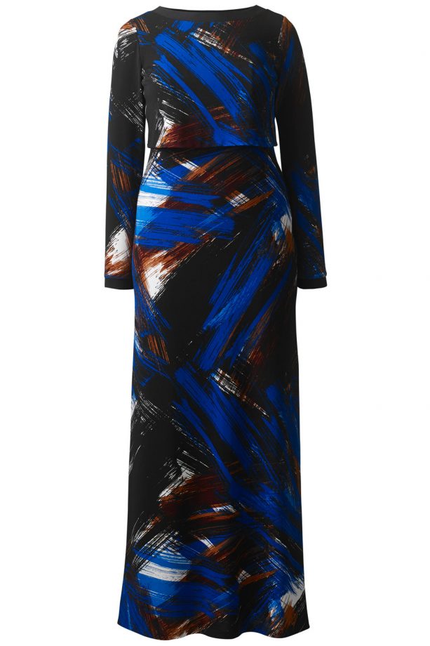 LOOK For Simply Be Layer Top Print Maxi Dress, £60