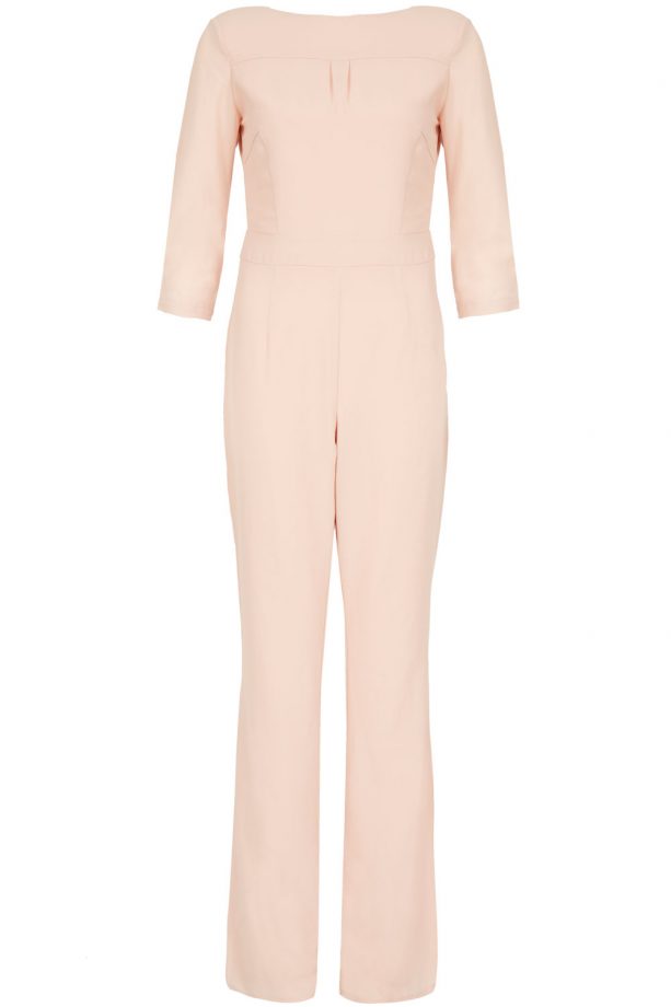 Millie Mackintosh Collection Scoop Back Nude Jumpsuit, £90