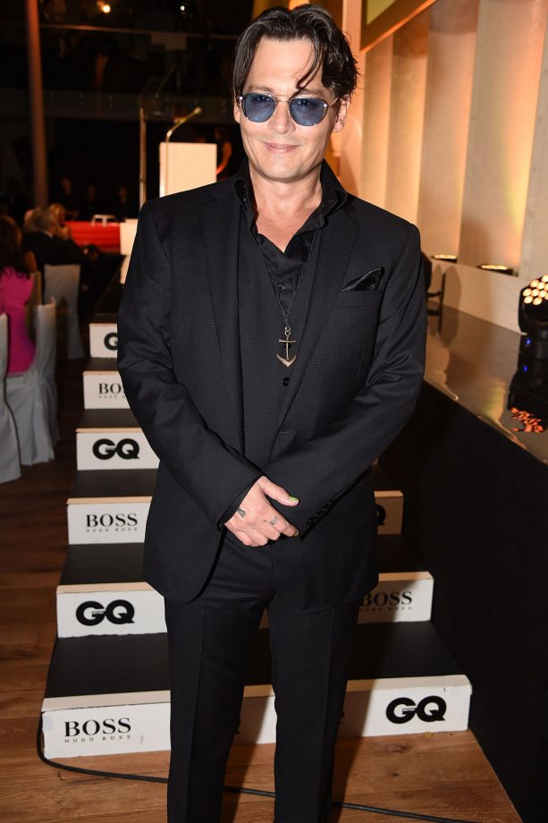 Johnny Depp At The GQ Men Of The Year Awards, 2014