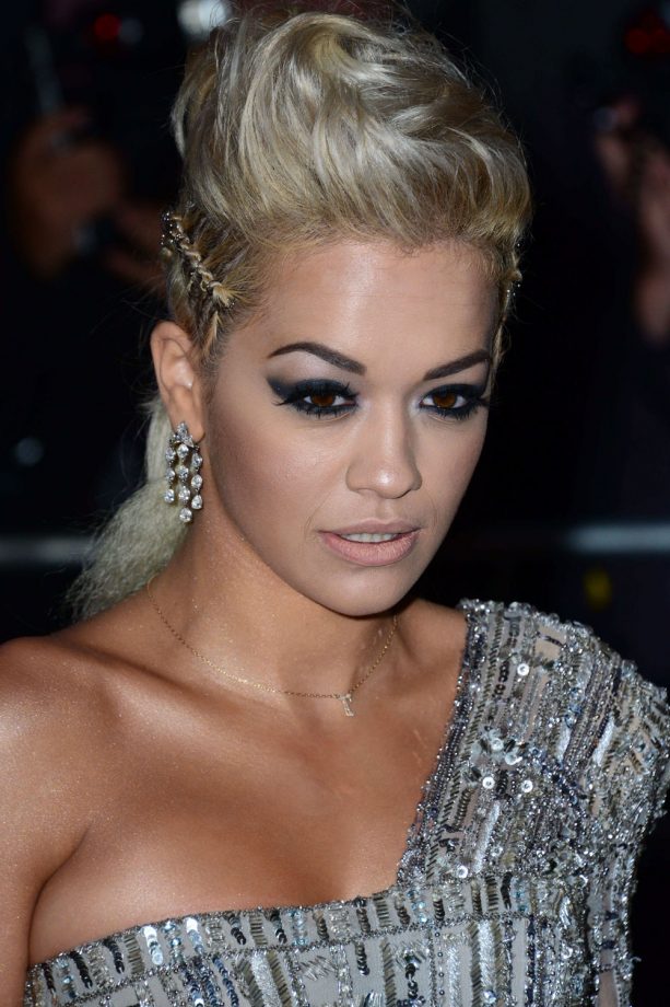 Rita Ora Works A Show-Stopping Updo At The GQ Men Of The Year Awards, 2014