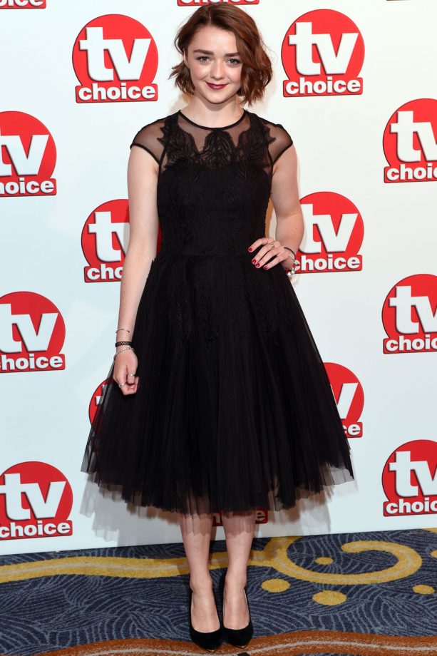 Maisie Williams At The TV Choice Awards, 2014