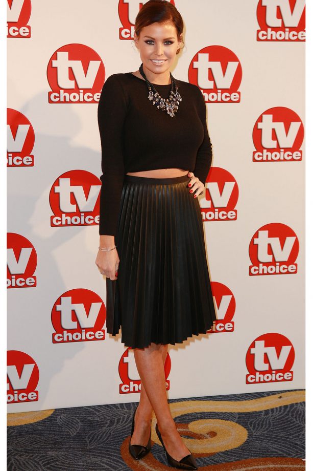 Jessica Wright At The TV Choice Awards, 2014
