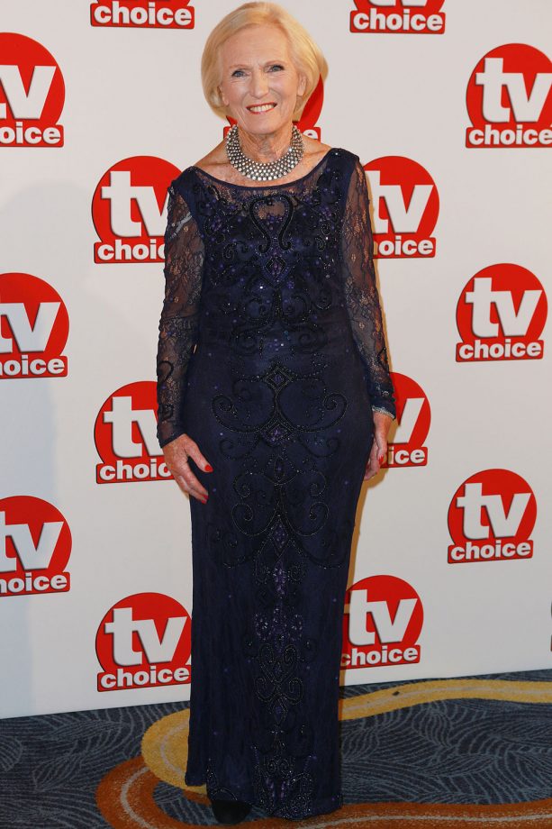 Mary Berry At The TV Choice Awards, 2014