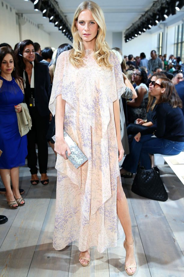 Poppy Delevingne At The Michael Kors Show During New York Fashion Week, 2014