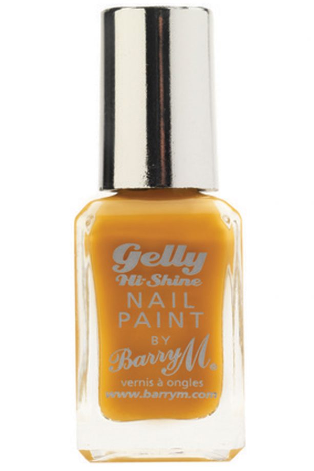 Barry M Gelly High Shine Nail Polish In Mustard, £3.99