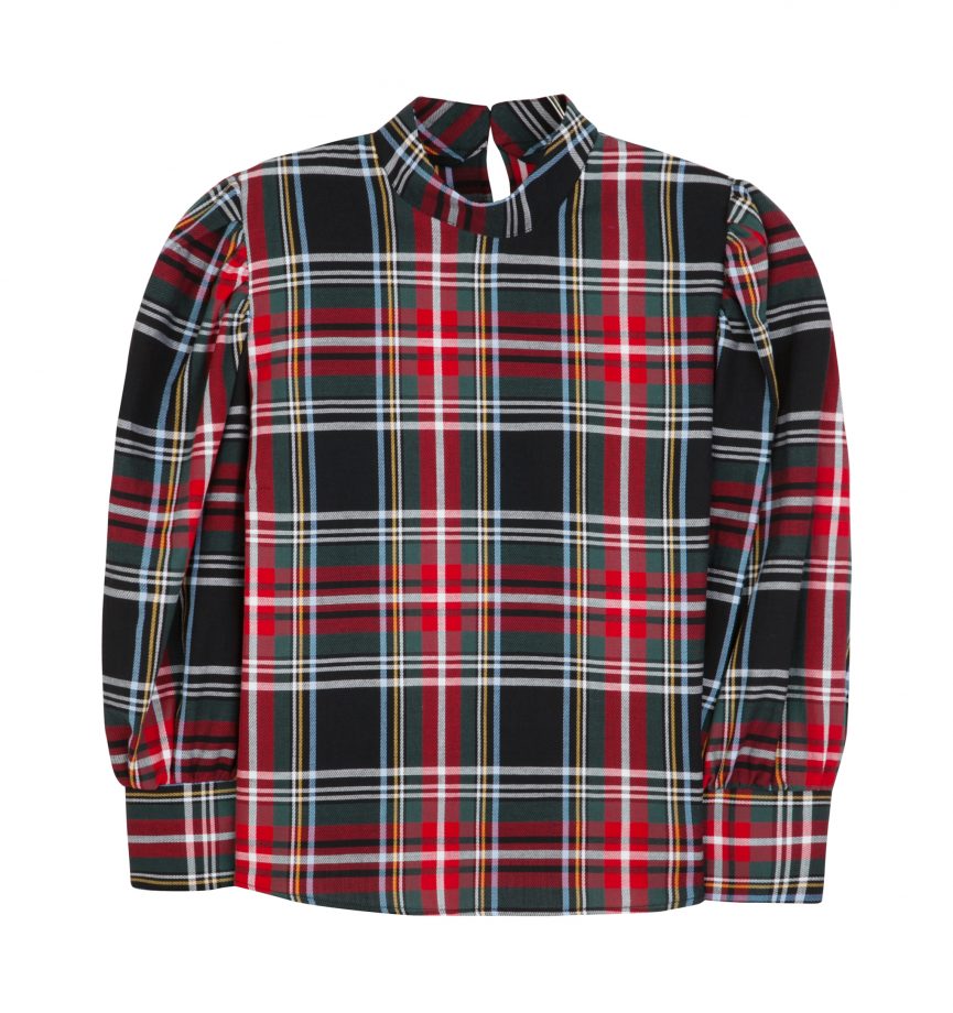 Bershka Tartan Blouse, £19.99