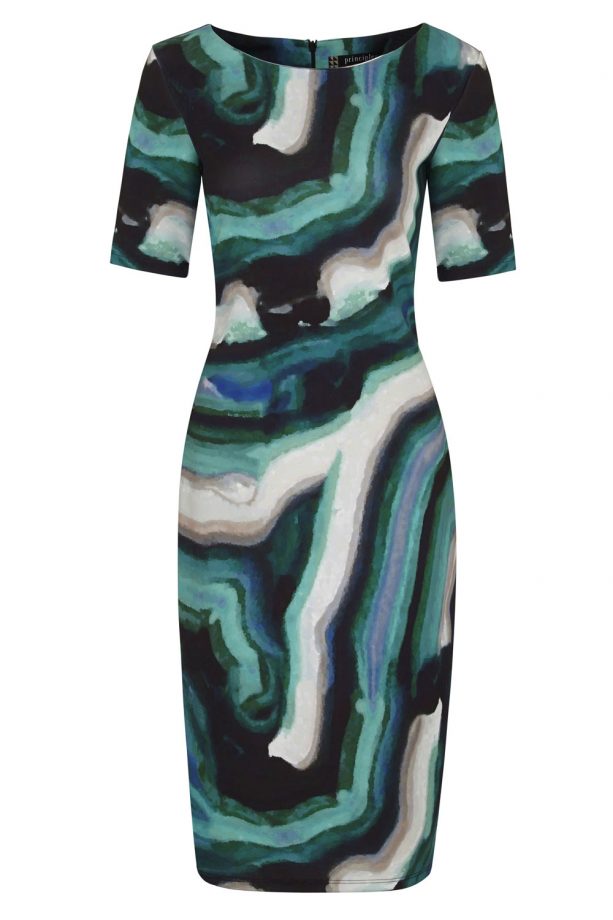 Debenhams Principles By Ben De Lisi Waterfall Striped Dress, £44