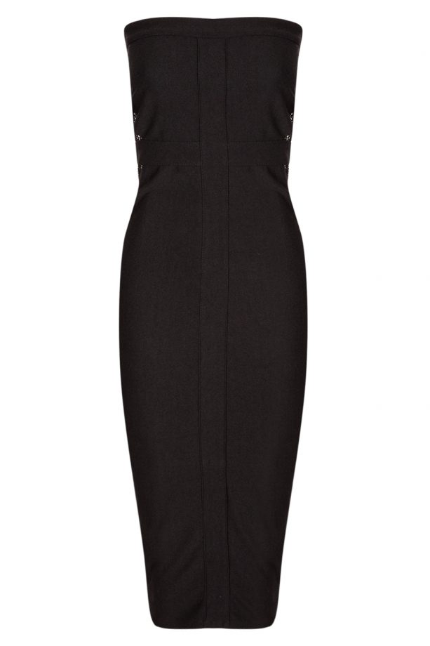 Nicole Scherzinger X Missguided Black Bodycon Dress, £40