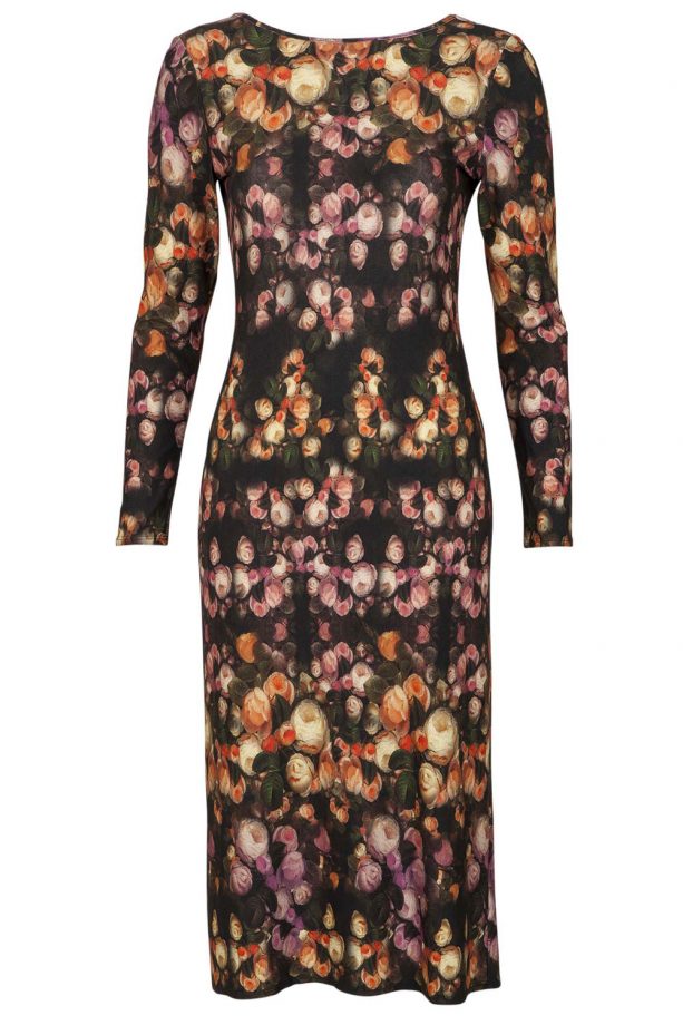 F&F Rose Print Tube Dress, £25