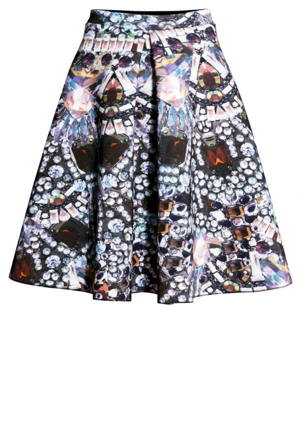 H&M Patterned Skirt, £34.99