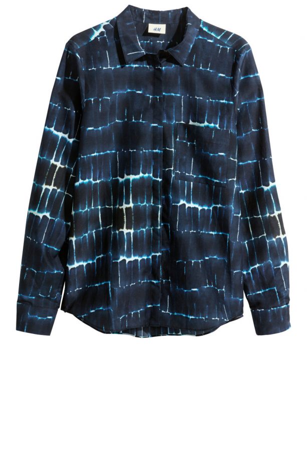 H&M Shirt In A Silk Blend, £29.99