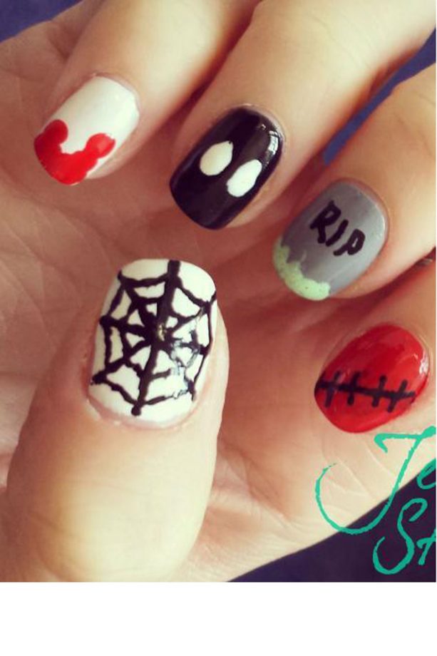 Halloween Nails: Wicked Webs