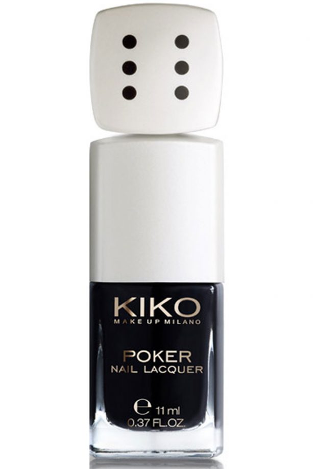 Kiko Poker Nail Polish In Slick Bluenoir, £6.90