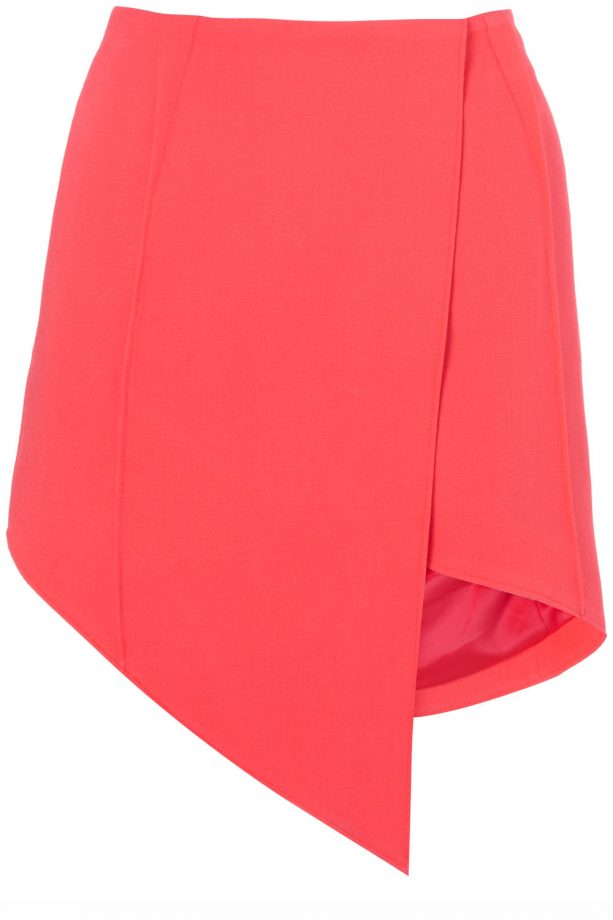 Kardashian Kollection At Lipsy Asymmetric Mini Skirt, £50