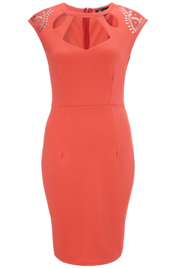 Kardashian Kollection At Lipsy Hotfix Cutout Dress, £58