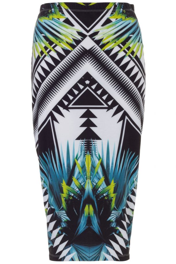 Kardashian Kollection At Lipsy Tribal Pencil Skirt, £40