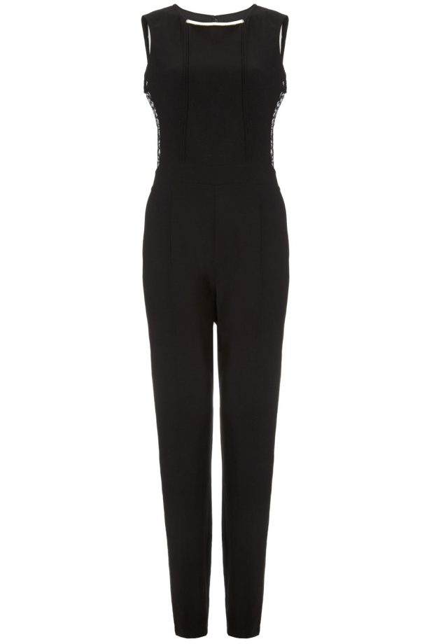 Kardashian Kollection At Lipsy Lace Side Panel Jumpsuit, £70