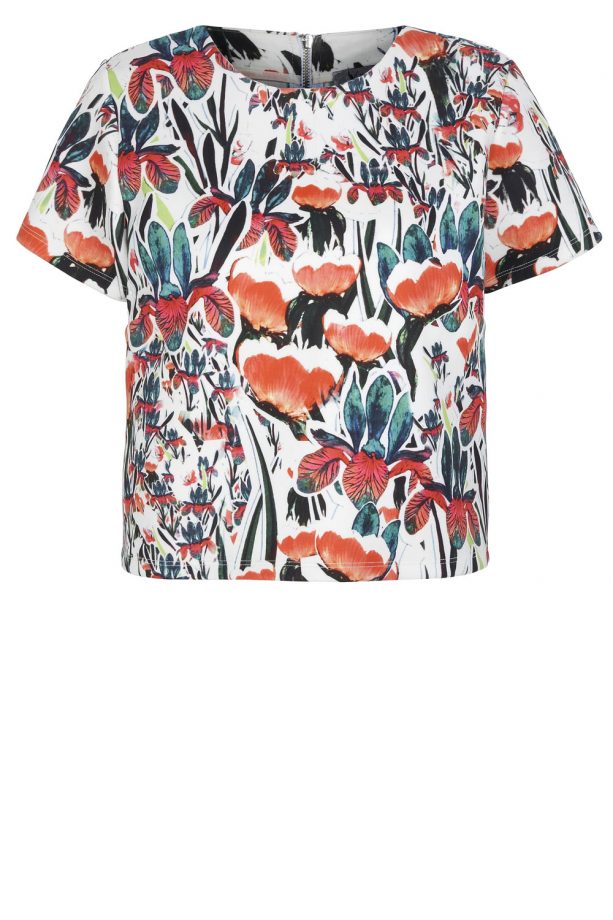 Littlewoods Coleen Rooney Orchard Print Scuba Top, £14.06
