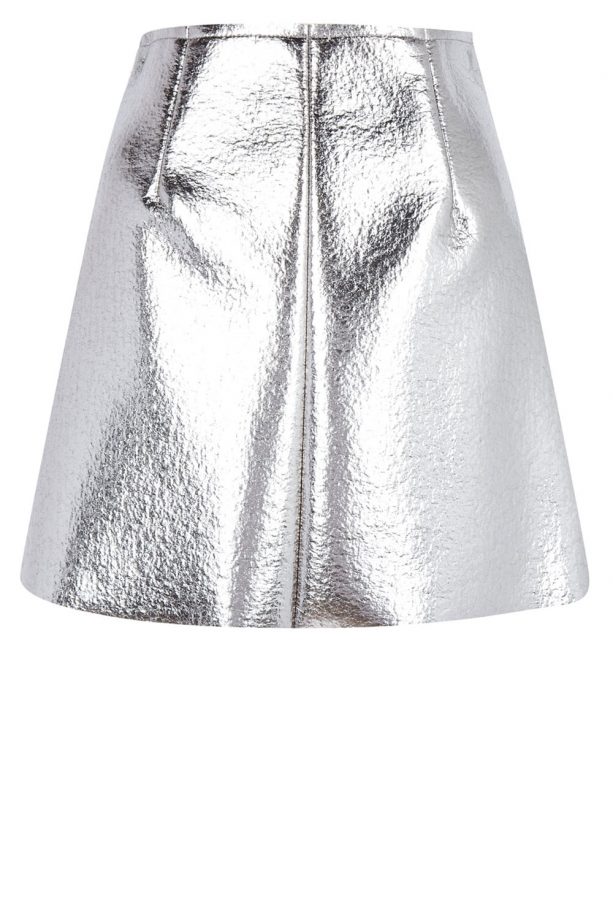 MSGM Metallic Skirt, Was £194, Now £164