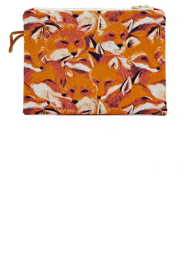 Maison Baluchon Foxes Clutch, Was £57, Now £48