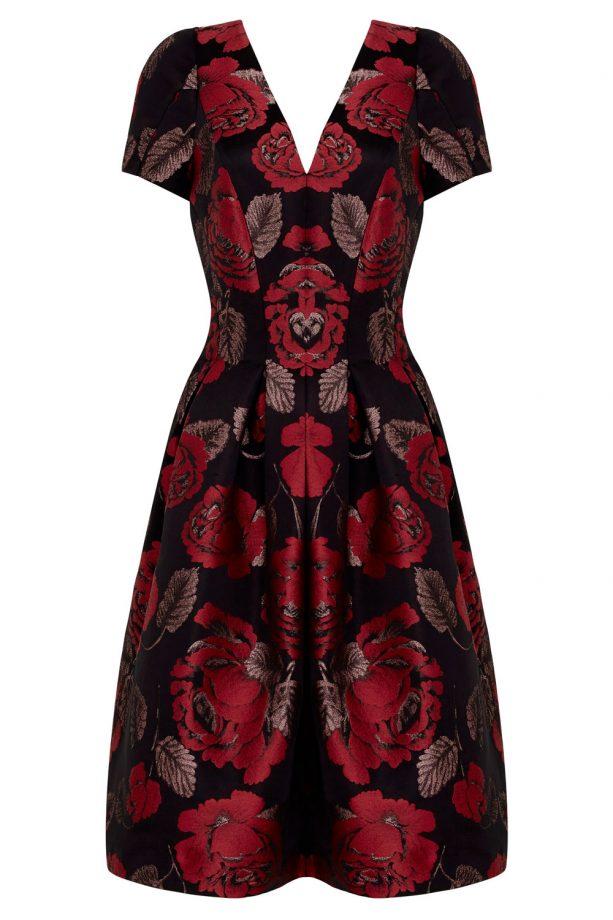 Monsoon Omari Jacquard Dress, £129