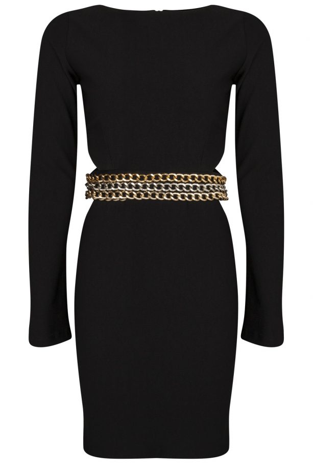 Nicole Scherzinger X Missguided Chain Detail Dress, £40