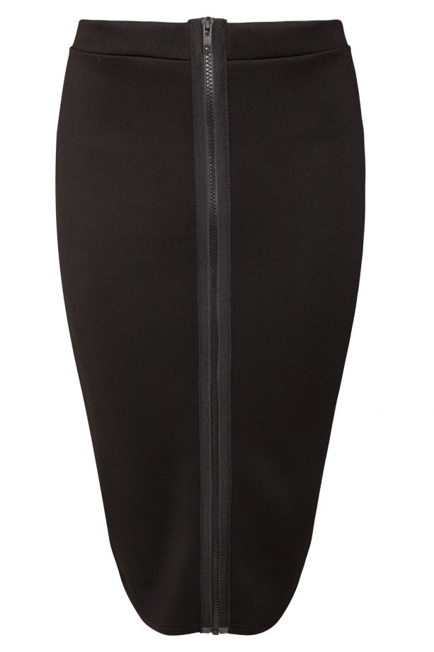 Nicole Scherzinger X Missguided Zip Detail Skirt, £25