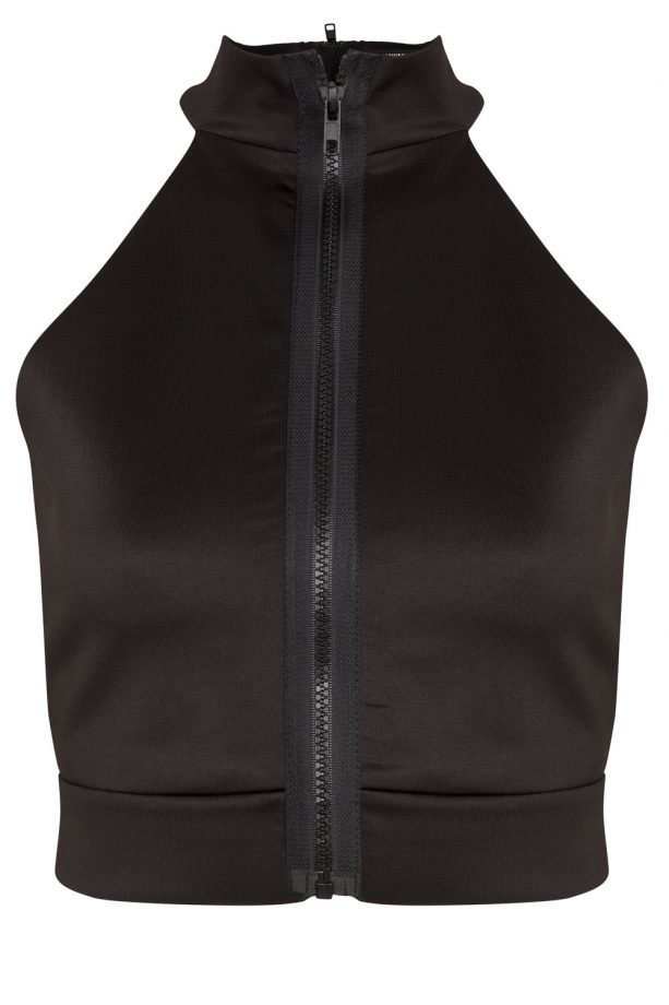 Nicole Scherzinger X Missguided Zip Detail Top, £20