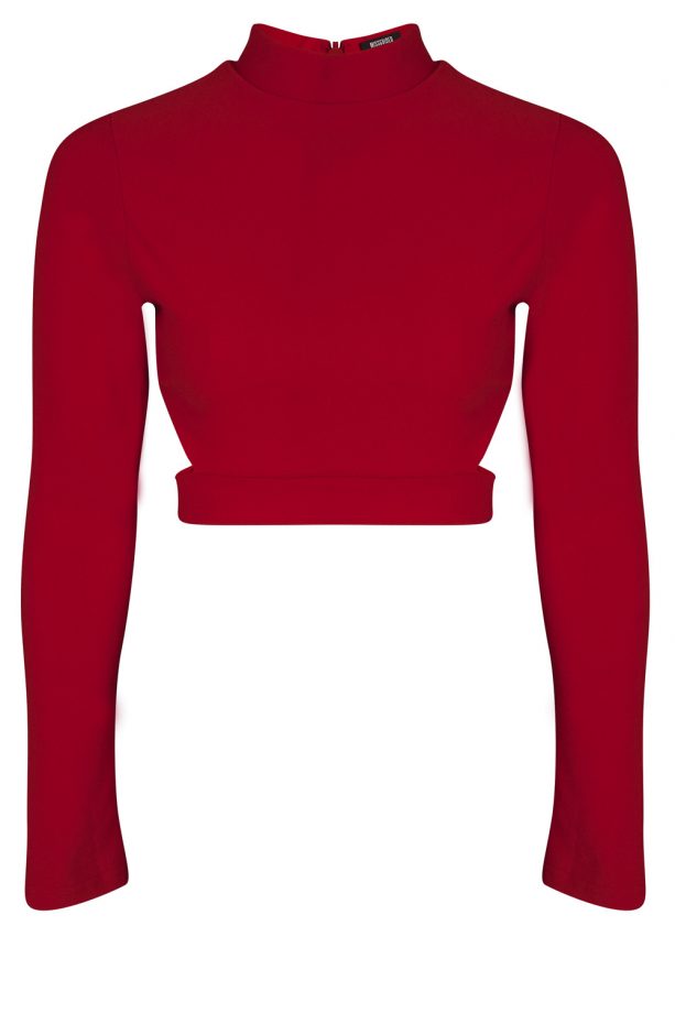 Nicole Scherzinger X Missguided Cut Out Detail Top, £20