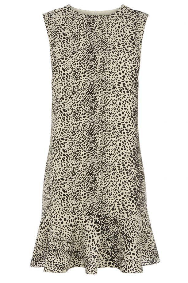 Oasis Animal Flippy Dress, Was £45, Now £22